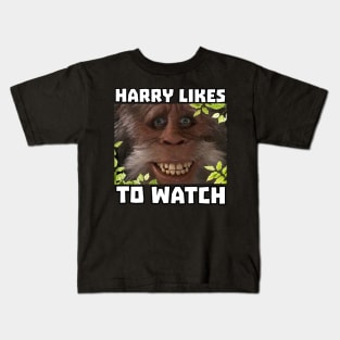 Harry Likes To Watch Kids T-Shirt